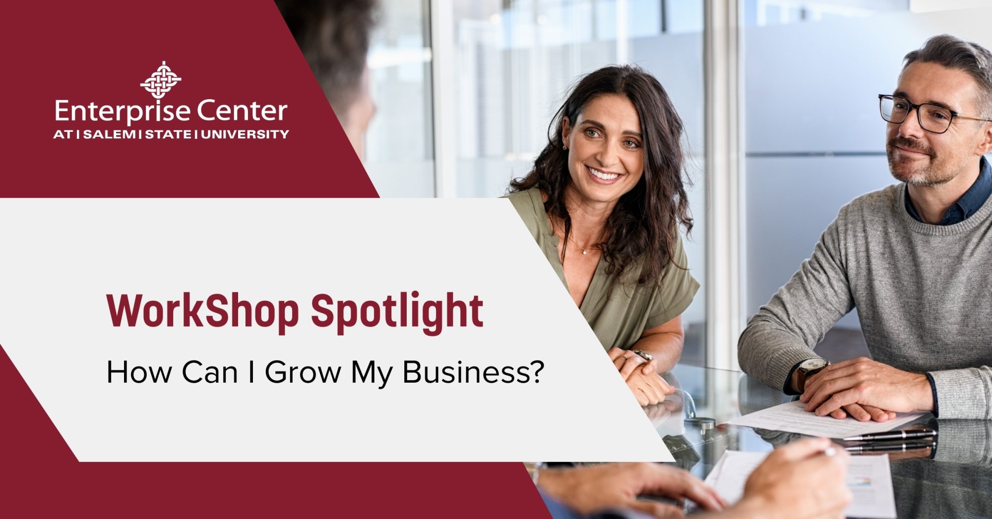 Graphic for Workshop Spotlight titled How Can I Grow My Business